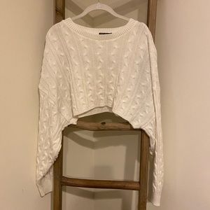 Nasty Gal Cropped Sweater